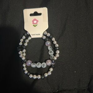 BFF Bracelets 🖤🩶🩷